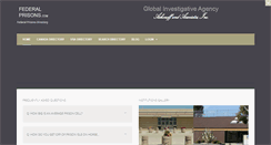 Desktop Screenshot of federalprisons.com